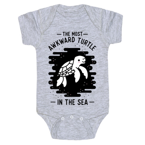 The Most Awkward Turtle In The Sea Baby One-Piece