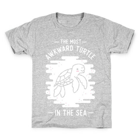The Most Awkward Turtle In The Sea Kids T-Shirt