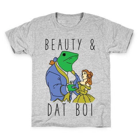 Beauty And Dat Boi Kids T-Shirt