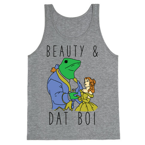 Beauty And Dat Boi Tank Top