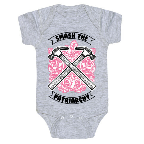 Smash the Patriarchy Baby One-Piece