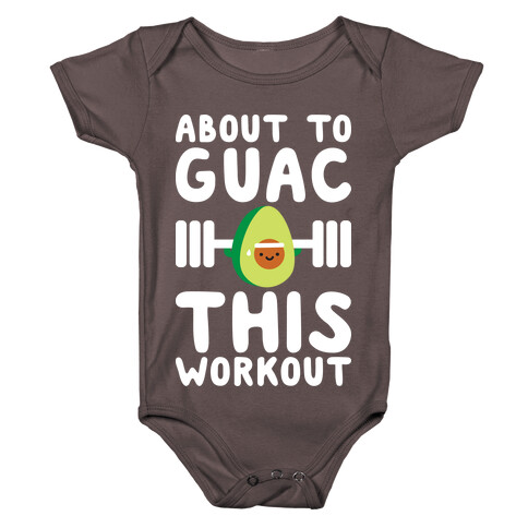 About To Guac This Workout Baby One-Piece
