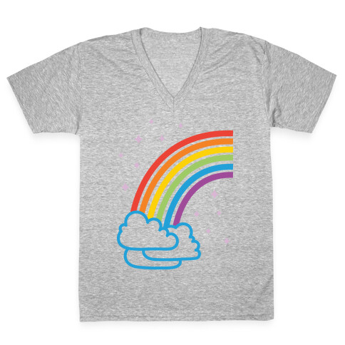 Rainbow Pair 1 V-Neck Tee Shirt