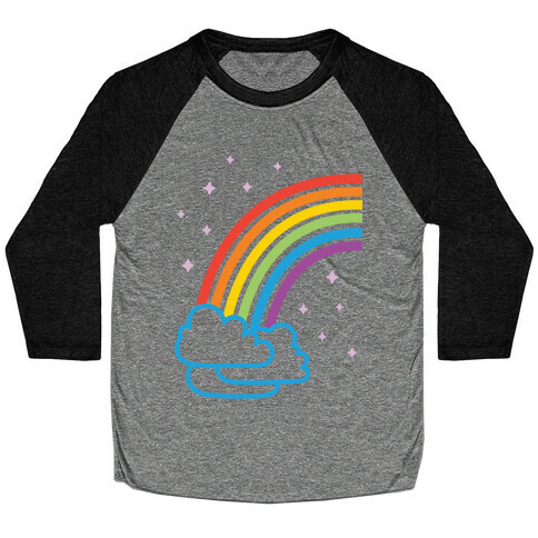 Rainbow Pair 1 Baseball Tee