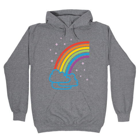 Rainbow Pair 1 Hooded Sweatshirt