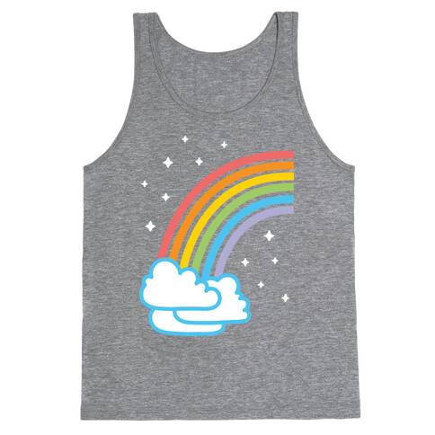 Rainbow Pair 1 (White) Tank Top