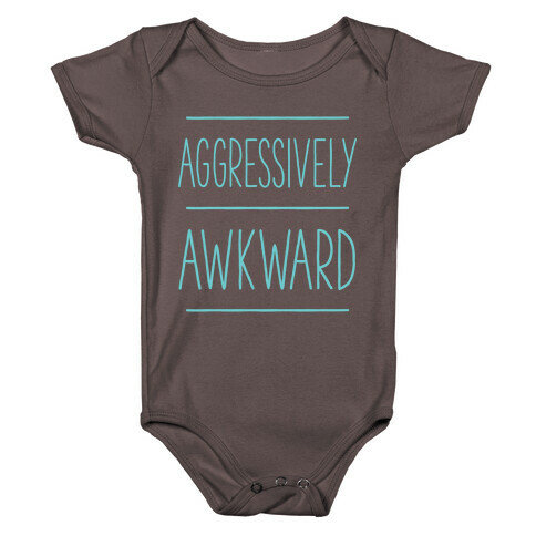 Aggressively Awkward Baby One-Piece