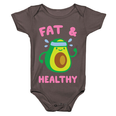 Fat And Healthy Baby One-Piece