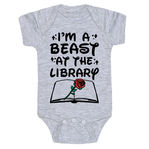 I'm A Beast At The Library Parody Baby One-Piece