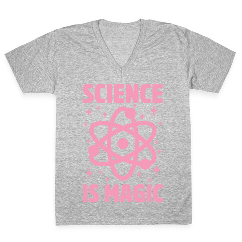 Science Is Magic V-Neck Tee Shirt
