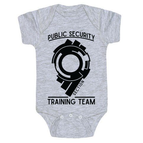 Section 9 Public Security Training Team  Baby One-Piece