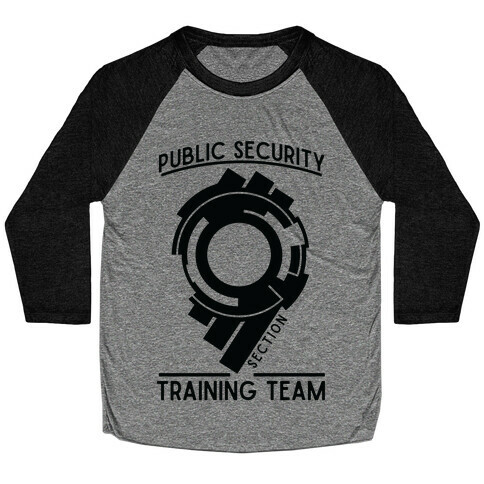 Section 9 Public Security Training Team  Baseball Tee
