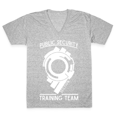 Section 9 Public Security Training Team V-Neck Tee Shirt