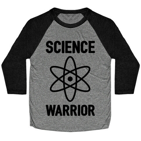 Science Warrior Baseball Tee