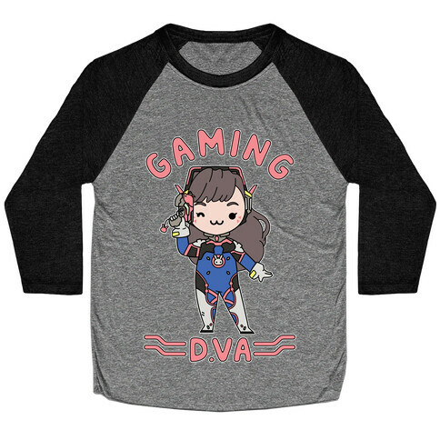 Gaming D.Va Baseball Tee