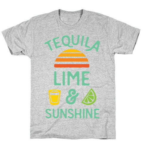 Tequila Lime And Sunshine T-Shirt