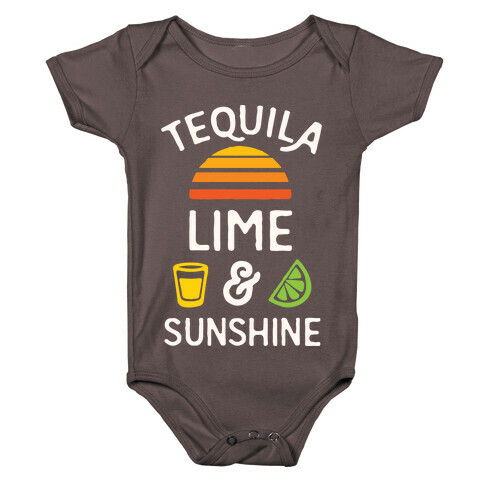 Tequila Lime And Sunshine Baby One-Piece