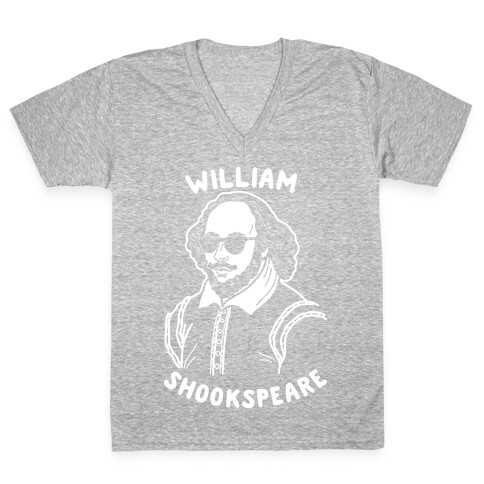 William Shookspeare V-Neck Tee Shirt