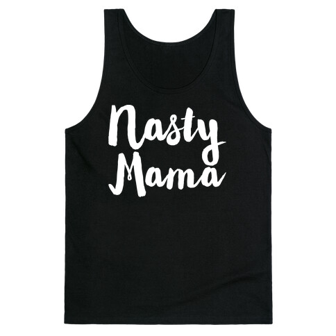 Nasty Mama White Print Tank Top