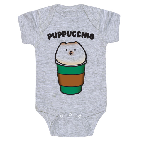Puppuccino Parody Baby One-Piece