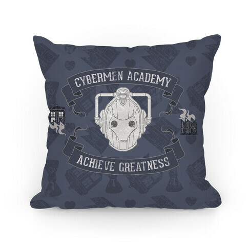 Cybermen Academy Pillow