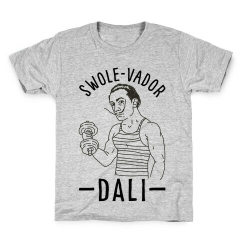Swole-vador Dali Kids T-Shirt