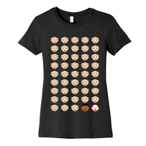American Presidents Explained by Emojis Womens T-Shirt