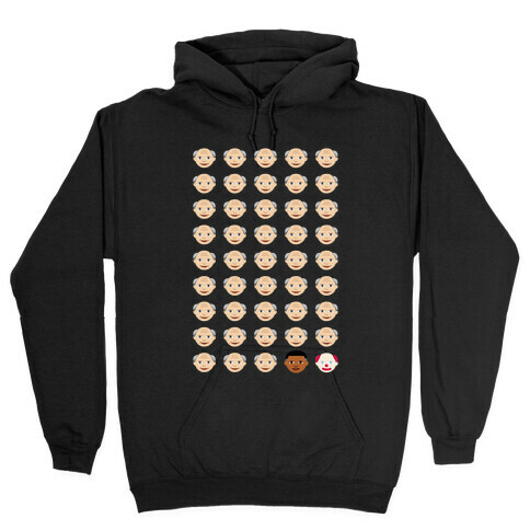 American Presidents Explained by Emojis Hooded Sweatshirt