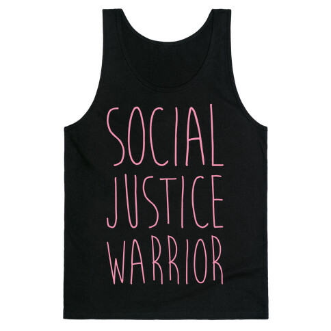 Social Justice Warrior Tank Top