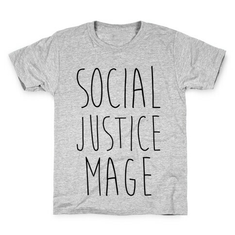Social Justice Mage Kids T-Shirt