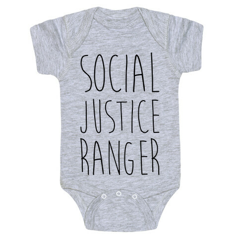 Social Justice Ranger Baby One-Piece