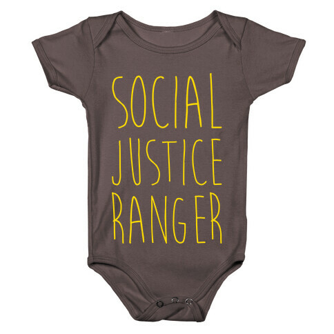 Social Justice Ranger Baby One-Piece