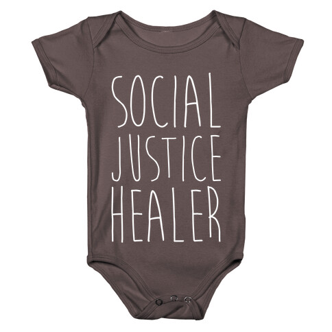 Social Justice Healer Baby One-Piece