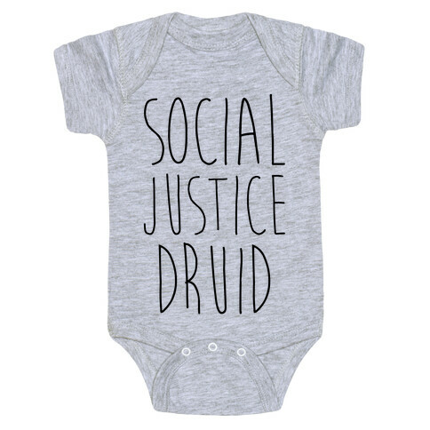 Social Justice Druid Baby One-Piece