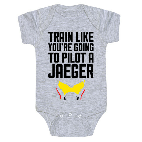Train Like You're Going To Pilot a Jaeger Baby One-Piece