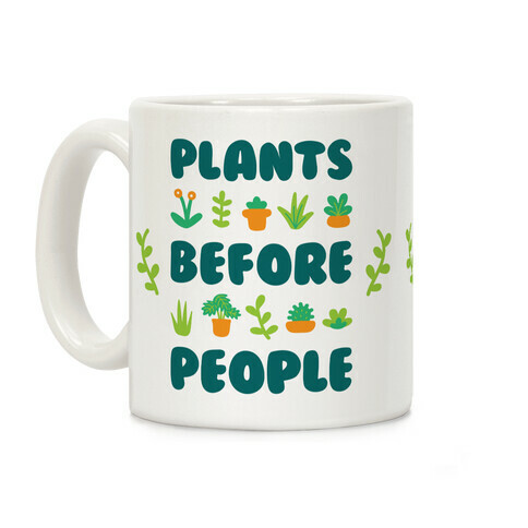 Plants Before People Coffee Mug