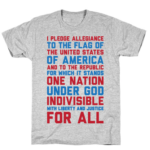 Pledge Of Allegiance  T-Shirt