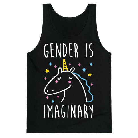 Gender Is Imaginary Unicorn Tank Top