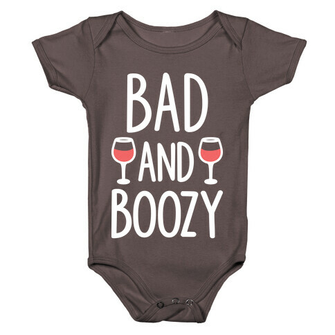 Bad And Boozy Baby One-Piece