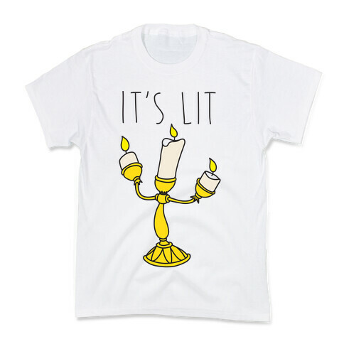 It's Lit Lumire Parody Kids T-Shirt