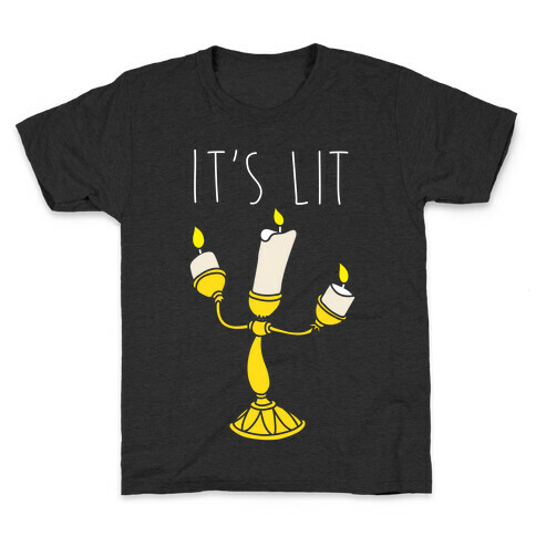 It's Lit Lumire Parody Kids T-Shirt