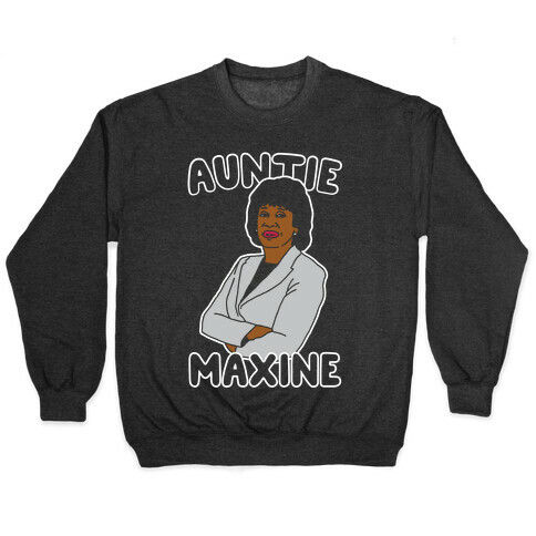 Auntie Maxine White Print Pullover