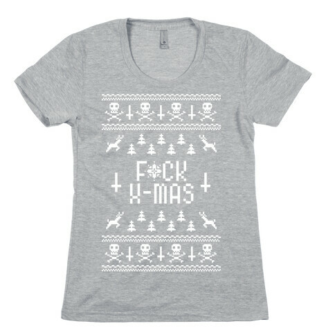 F*ck Xmas Womens T-Shirt