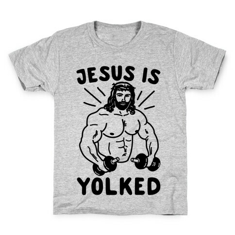 Jesus Is Yolked  Kids T-Shirt