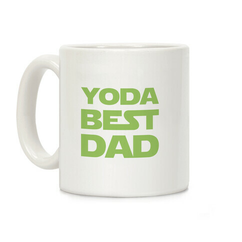 Yoda Best Dad Parody Coffee Mug