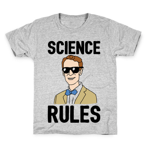 Science Rules  Kids T-Shirt