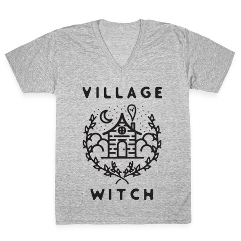 Village Witch V-Neck Tee Shirt