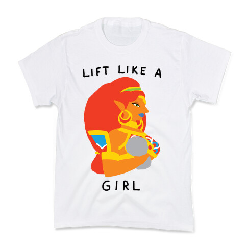 Lift Like A Girl Kids T-Shirt