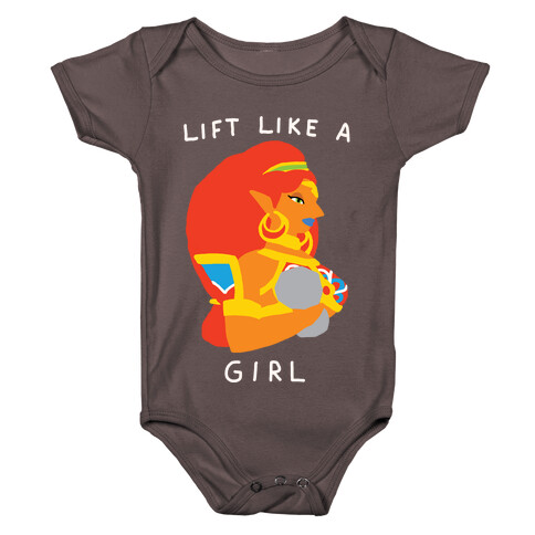 Lift Like A Girl Baby One-Piece