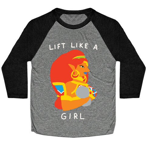 Lift Like A Girl Baseball Tee